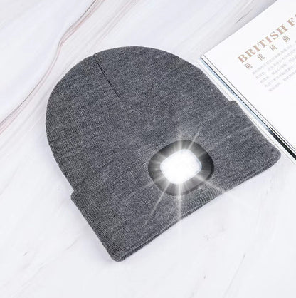 LED Knit Hat Button Cell Type Knitted Hat With Light Glowing 14c012cb 6af0 4341 b4c3 4c3c6f22fa82