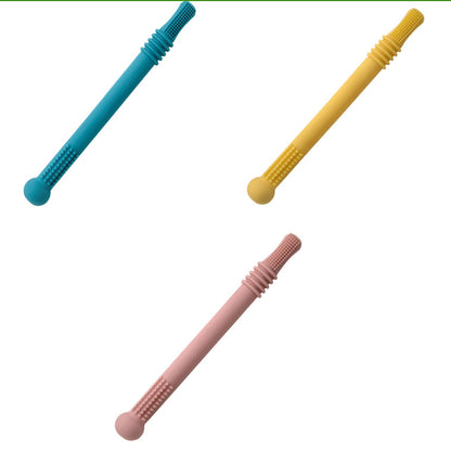 Baby Teether Silicone Hollow Teething Tube 14cae9b6 90f0 4c73 818f a2c6192f66fe