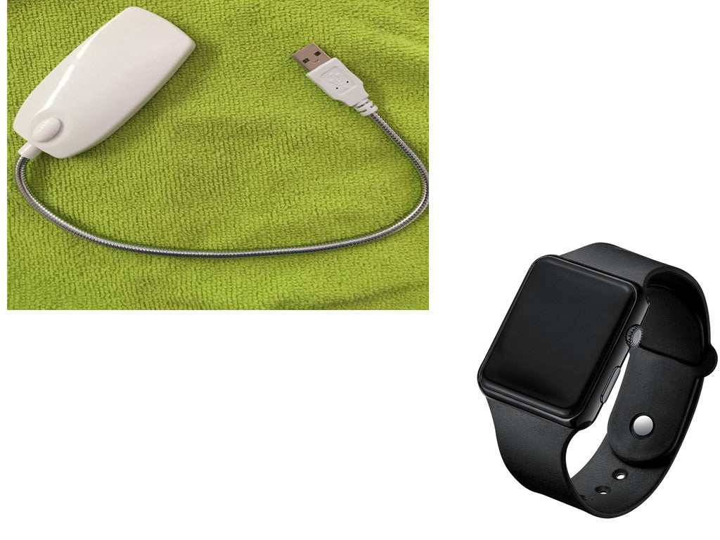 Square Electroplated LED Digital Watch 14cba1ca 5641 402a 9a6e e9dba0ce30b7