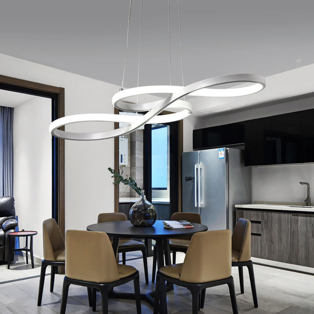 Led Dining Room Chandelier Simple And Modern Furnishings Chandelier Creative Personalized Fashion Living Room Chandelier Arti
