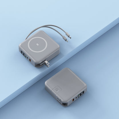 Magnetic Wireless Power Bank Five-in-one - 图片 7