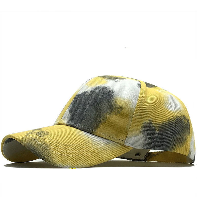 Tie-dye Baseball Peaked Cap Outdoor Casual Sun-proof Hat 14e846df 1122 4f42 91f9 70f11357d157