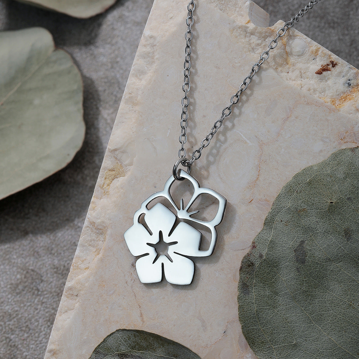 Fashion Creative Punk Flower Necklace 14f29ed5 acb3 4b35 8976 acfdc6bd6e11