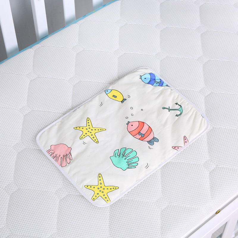 Baby cotton portable diaper changing pad 1501873112643