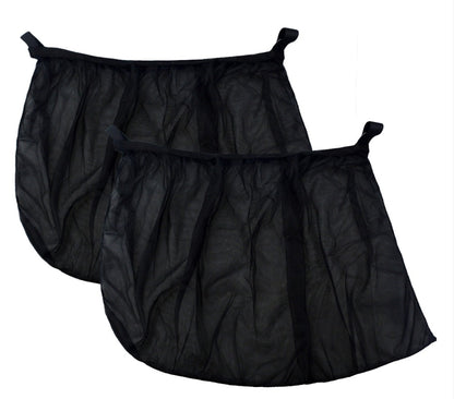 Car black mesh screen sunshade sunscreen anti-mosquito window cover side curtain sun gear 1503045851137