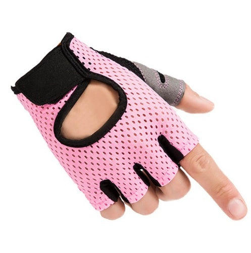 Half finger gloves sports fitness gloves outdoor riding non-slip wear gloves 1503939807175