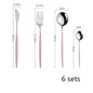 tableware stainless steel spoon set