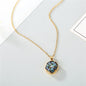 Sunflower resin necklace 1504298999180