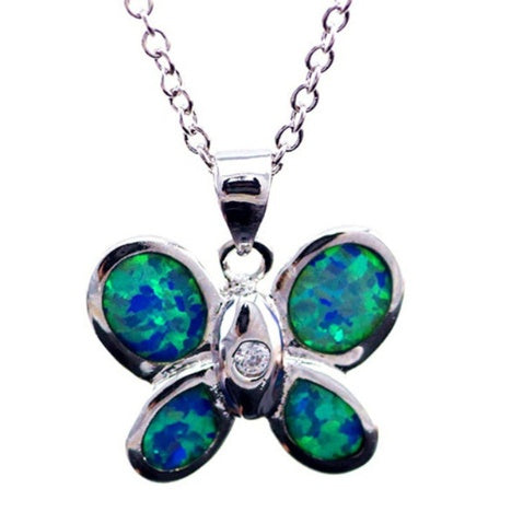 Fashion silver filled blue opal sea turtle pendant necklace for women female Animal wedding ocean beach jewelry gift 15062489