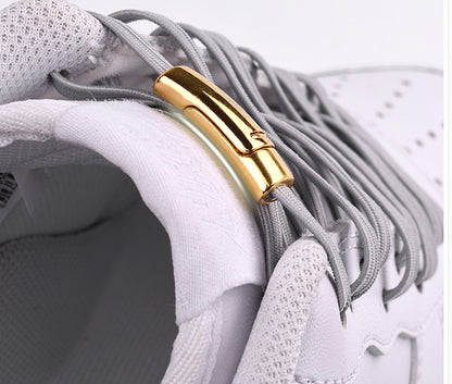 Magnetic magnets, magnetic flat laces, lazy people, free of laces, buckles, men and women, tied loose elastic, color, childre