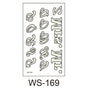 Night light Tattoo Sticker nightclub music party sticker birthday party night music shining cool face sticker