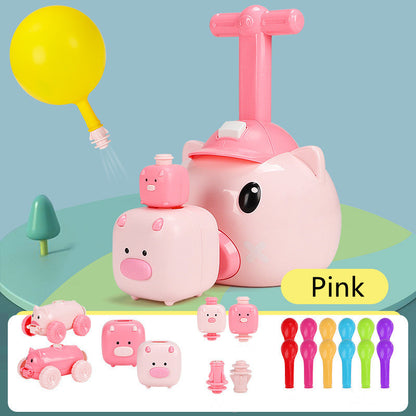 Children's Educational Toys For Piggy Pneumatic Car 1513326235913