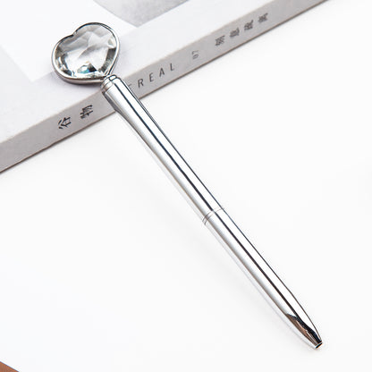 Creative Crystal Love ball diamond metal pen - 图片 8