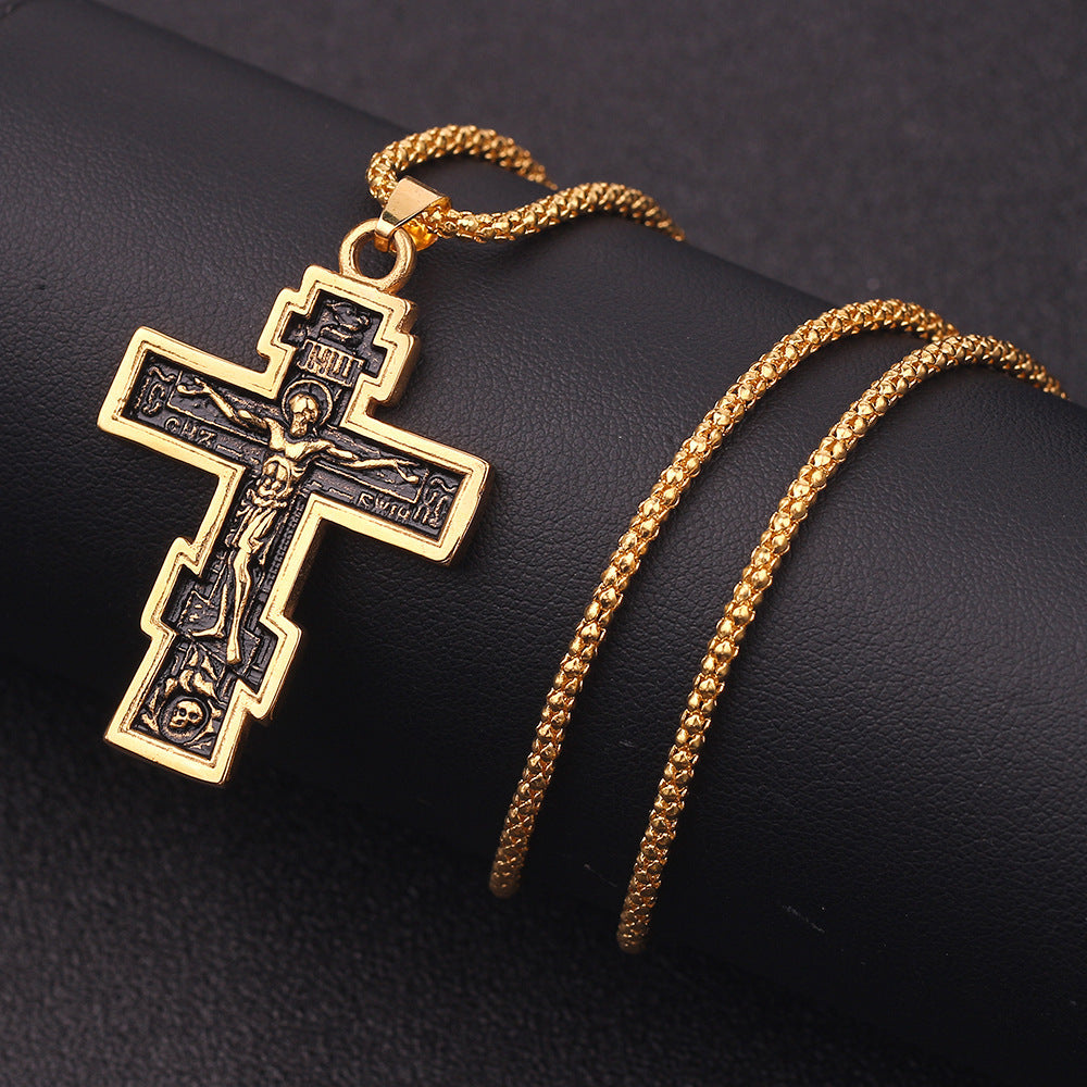 Cross Jesus Pendant Necklace 1514530585742