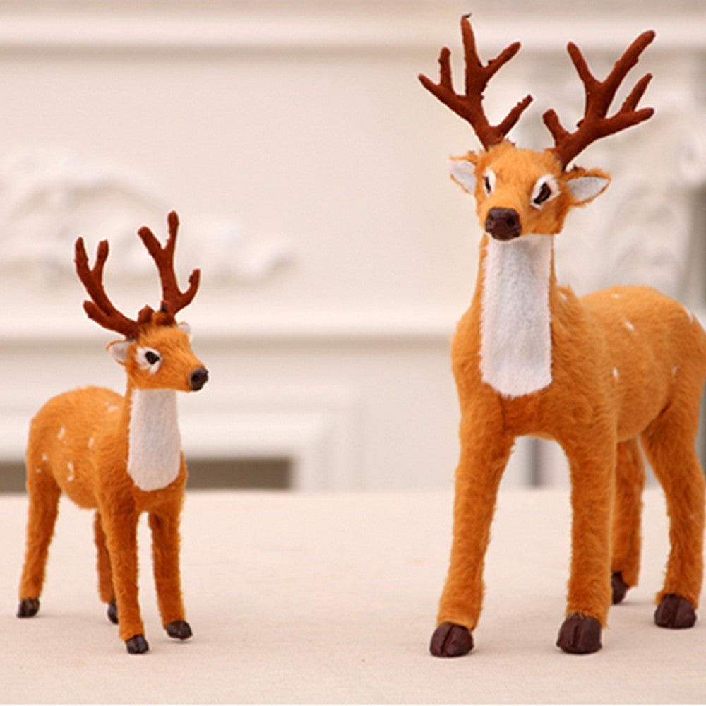 Christmas deer plush toy 1514736333094