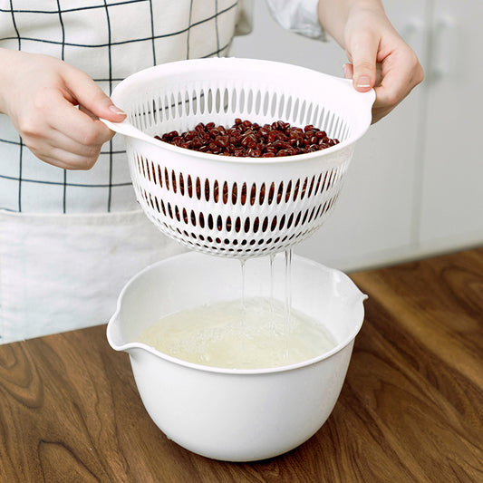 Double sink dish drain basket kitchen panning wash fruit basket 1516225183632