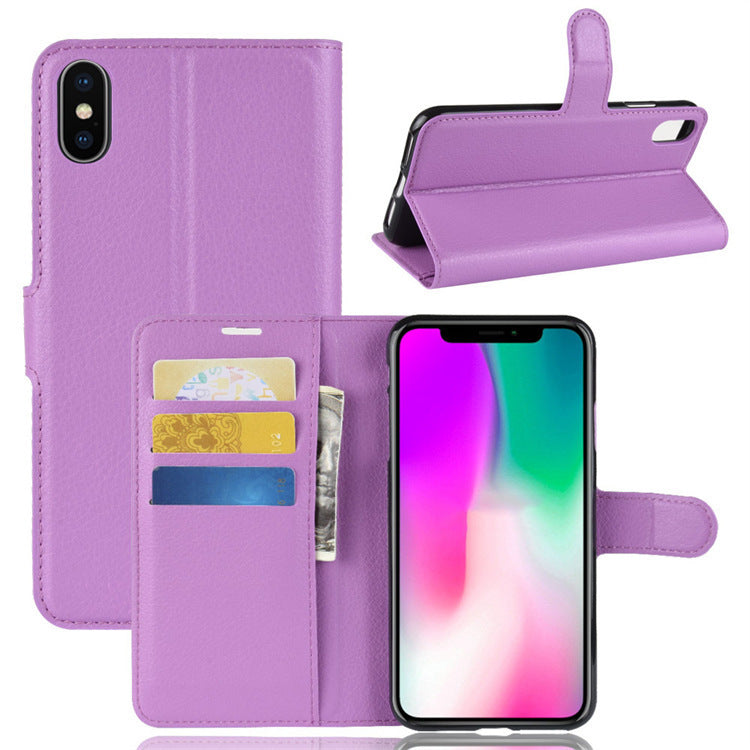 Litchi Pattern Leather Case For  Case 15165680 43f9 4a9b b2e1 113a049bdb46