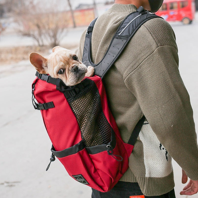 Pet Dog Carrier Bag Carrier For Dogs Backpack Out Double Shoulder Portable Travel Backpack Outdoor Dog Carrier Bag Travel 151