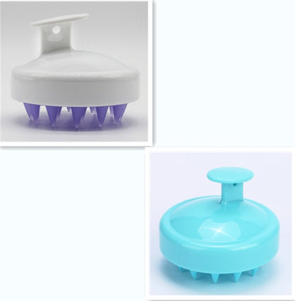 Silicone Shampoo Brush Massage Scalp Hair Brush 1521446182354