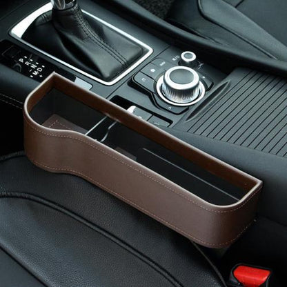 PU Car Organizer Seat Gap Storage Box Car Seat Side Slit for Wallet Phone Coins Cigarette Keys Cards Car Accessories 15220444