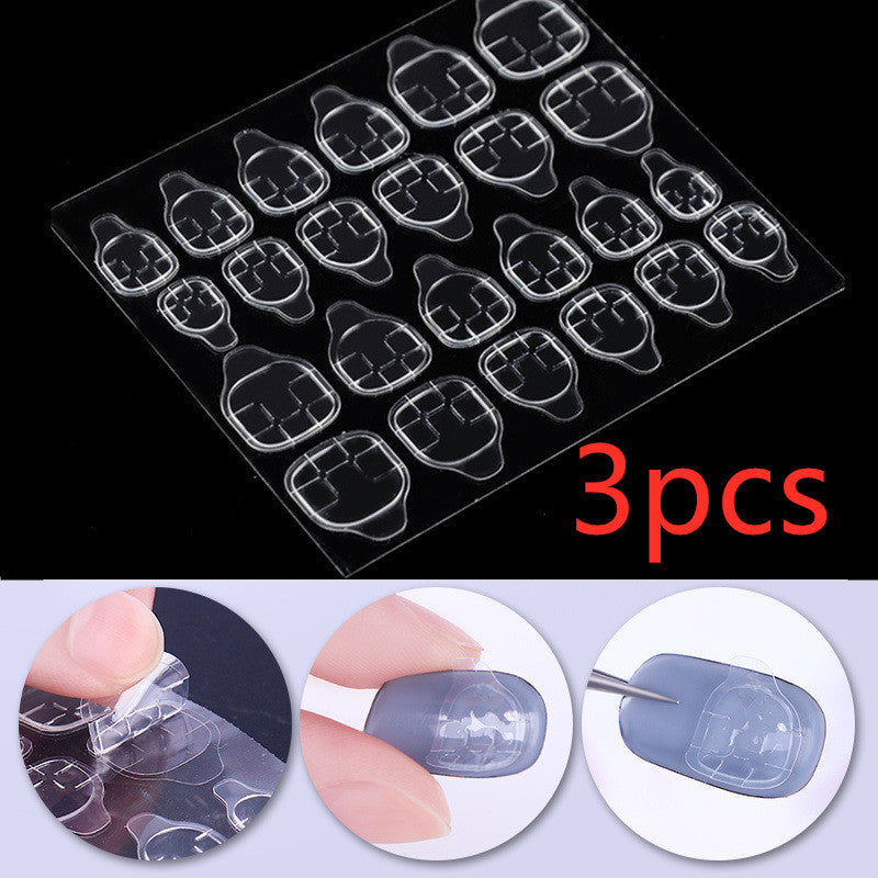 Transparent invisible nail sticker 1526780920108