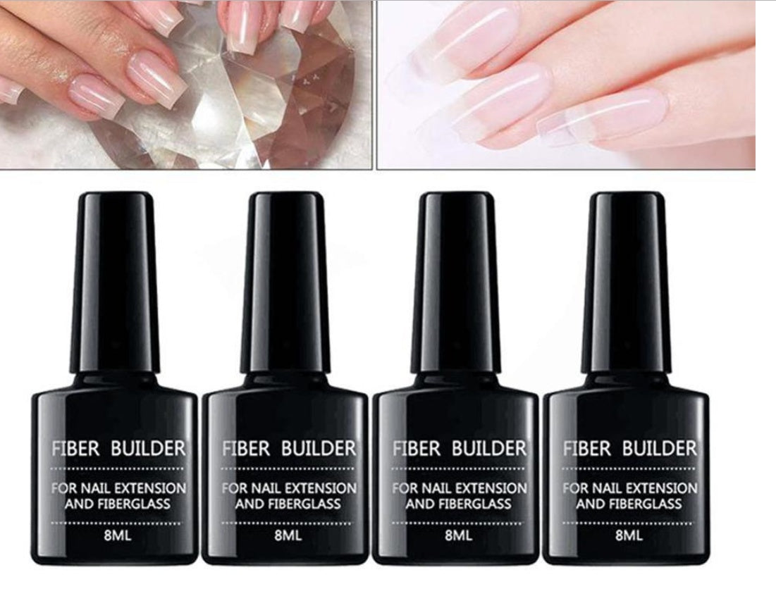 Nail extension fiberglass fiberglass+Fiber Builder Gel 15271041373603