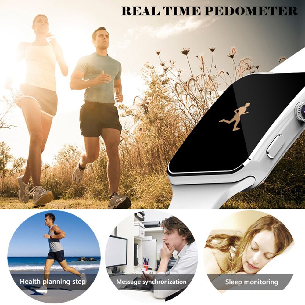 New Arrival Smart Watch with Camera Touch Screen Support 1527294744923