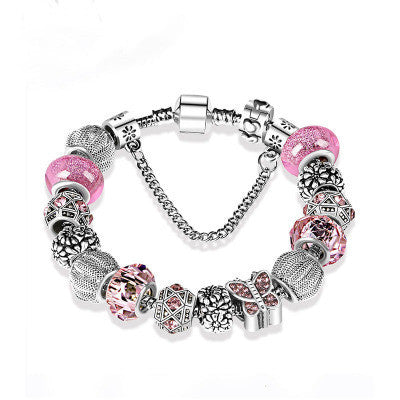 Beaded Bracelet DIY Diamond Butterfly Alloy Tennis Accessories 1528244449505