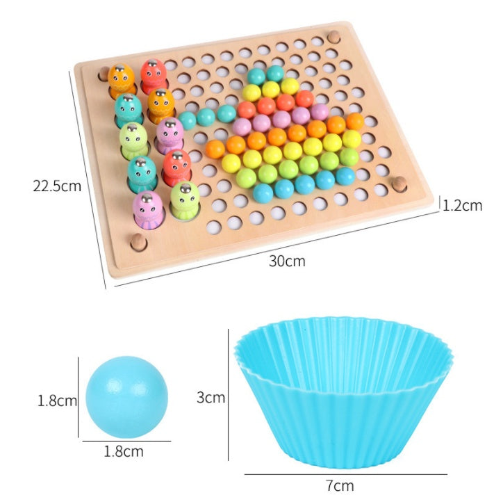 Wooden Fun Children's Early Education Board Game Educational Toys 1528665951373