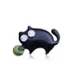 Fashionable high-end enamel dripping cat brooch 1529372133834