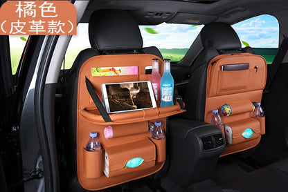 Universal Multifunctional Car Seat Bag with Foldable Table PU Leather Multi-pocket 1532917318875 20180730102114