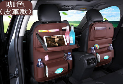 Universal Multifunctional Car Seat Bag with Foldable Table PU Leather Multi-pocket 1532917328632 20180730102143