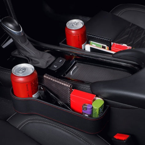 PU Car Organizer Seat Gap Storage Box Car Seat Side Slit for Wallet Phone Coins Cigarette Keys Cards Car Accessories 15333610