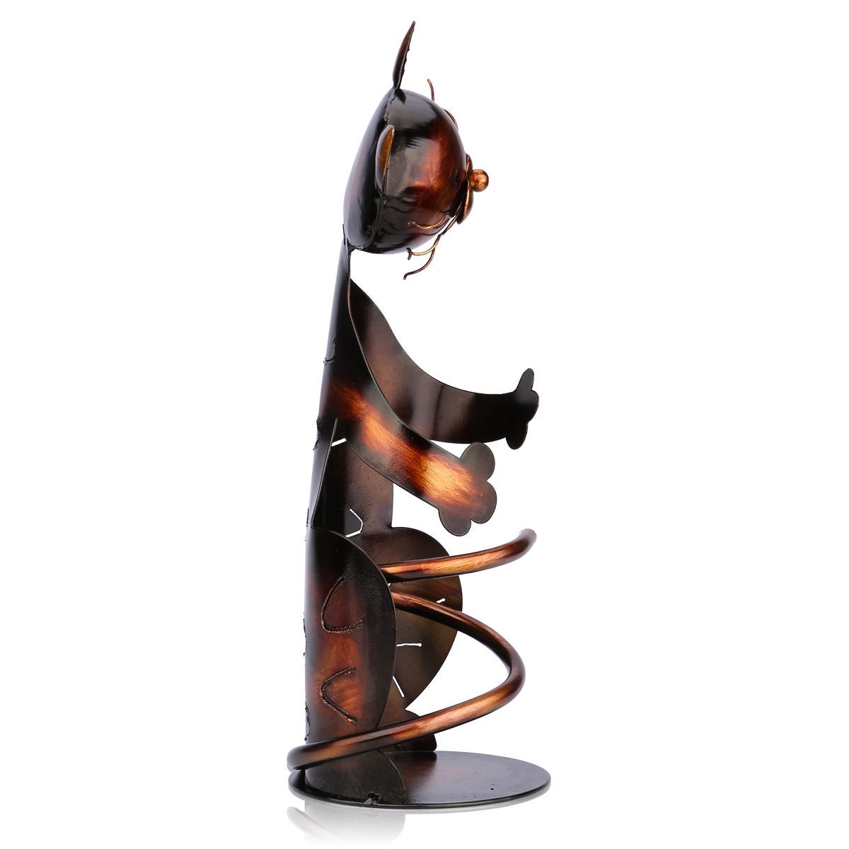 Iron Sculpture Cat Shaped Wine Holder Wine shelf 1533900967807 TB2FuGUdH5K