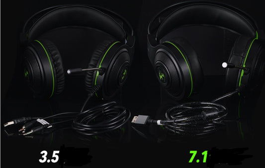 V5000 7.1-channel headphone headset-style eating chicken computer game desktop Internet cafes Jedi survival headset 153395166