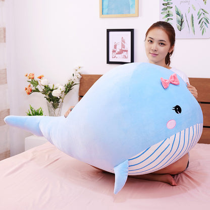 Whale doll pillow 15346630831969