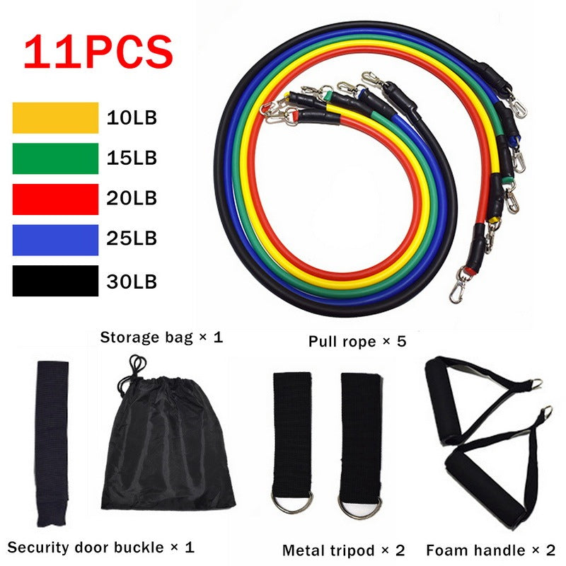 Fitness Rally Elastic Rope Resistance Band 1535594140673