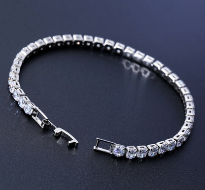 Row drilled zircon bracelet bracelet 1538171899961