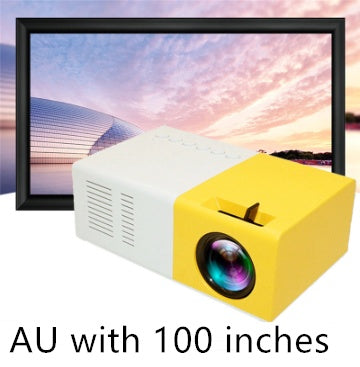 Portable Projector 3D Hd Led Home Theater Cinema HDMI-compatible Usb Audio Projector Yg300 Mini Projector 1538923228603