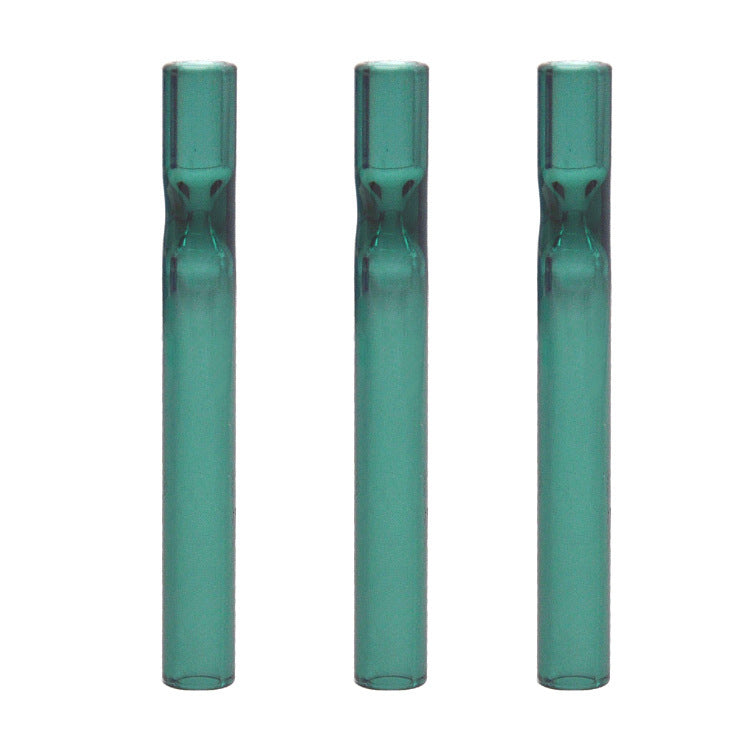 High Bay Silicon Glass Cigarette Holder Hookah Accessories Color Random
