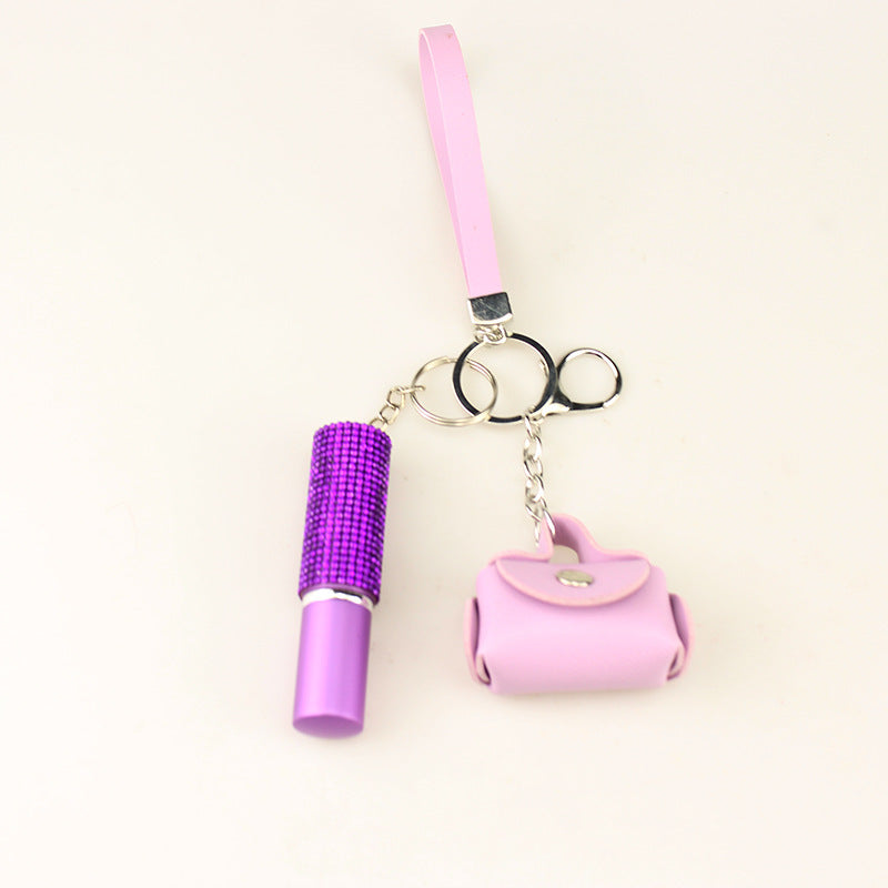 Coin Purse Diamond 5 Ml Perfume Spray Empty Bottle Keychain 1542fea9 4610 4ce2 b88f fb5f06d69fc3