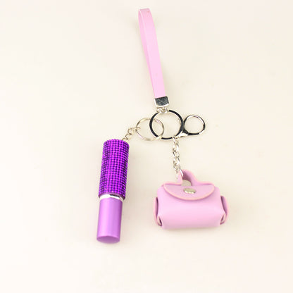 Coin Purse Diamond 5 Ml Perfume Spray Empty Bottle Keychain 1542fea9 4610 4ce2 b88f fb5f06d69fc3