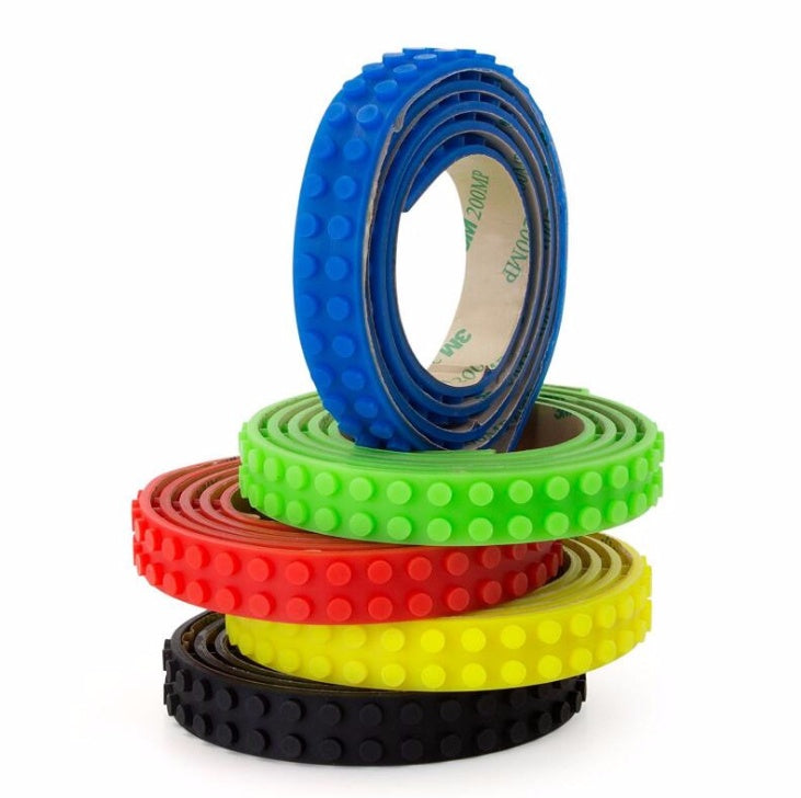 building blocks tape, silicone building blocks, building blocks, strips, no connectors 1545020611206