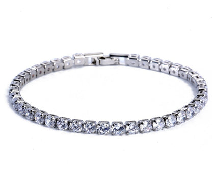 Row drilled zircon bracelet bracelet 154608826168