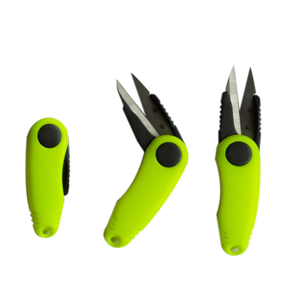 Portable folding small scissors 1546228489317