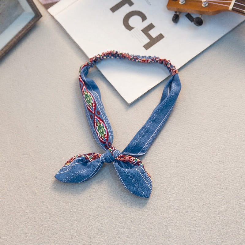 Big bow tie bunny ears headband 1546871639427