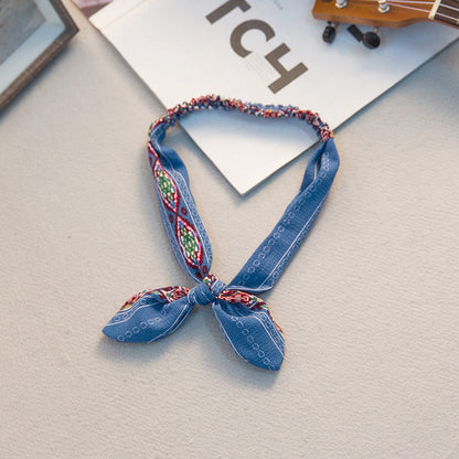 Big bow tie bunny ears headband 1546871639427