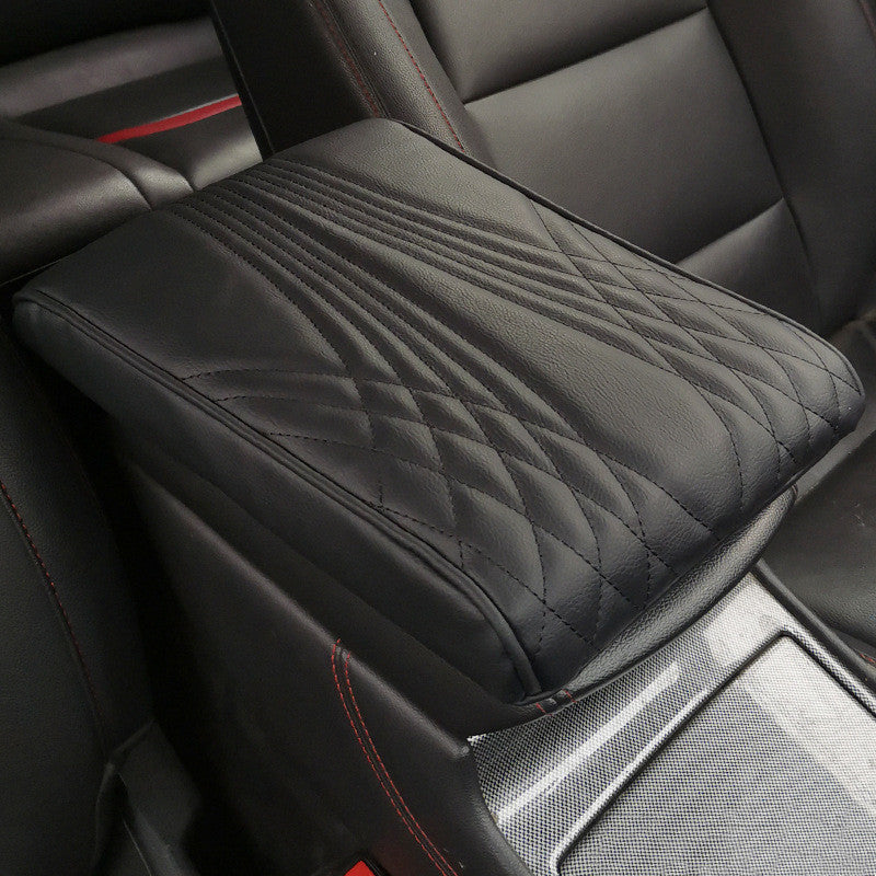Four Seasons Universal Automobile Armrest Box Cover Heightening Insole Car Memory Foam Armrest Box Mat 1548e6a4 6f8b 4d22 8ca