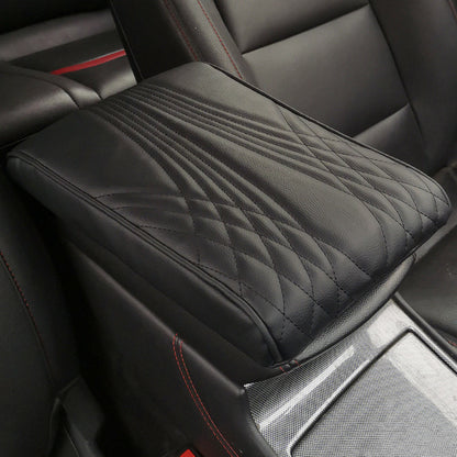 Four Seasons Universal Automobile Armrest Box Cover Heightening Insole Car Memory Foam Armrest Box Mat 1548e6a4 6f8b 4d22 8ca