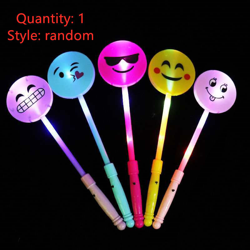 Luminous wand children''s magic wand concert props fluorescent wand floor stand luminous toys pop up fairy wand night light 1